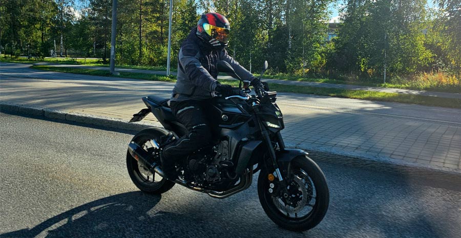 Yamaha MT-09 uutta kalustoa mp-opetukseen Joensuussa 2025 Yamaha MT-09