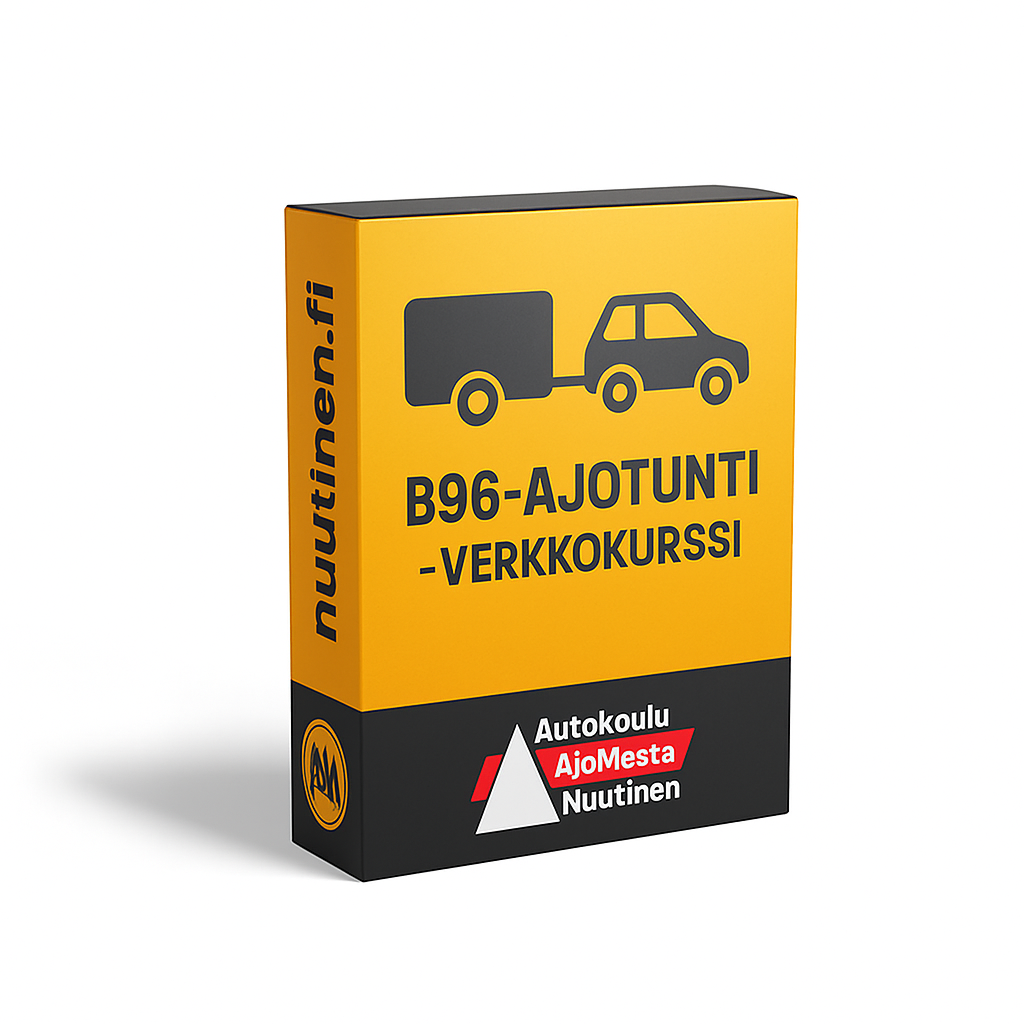 B96 ajotunti verkkokurssi – Autokoulu AjoMesta Nuutinen