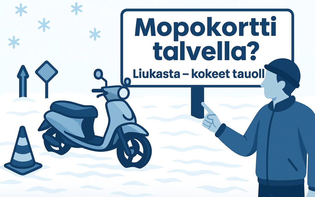Mopokortti talvella?