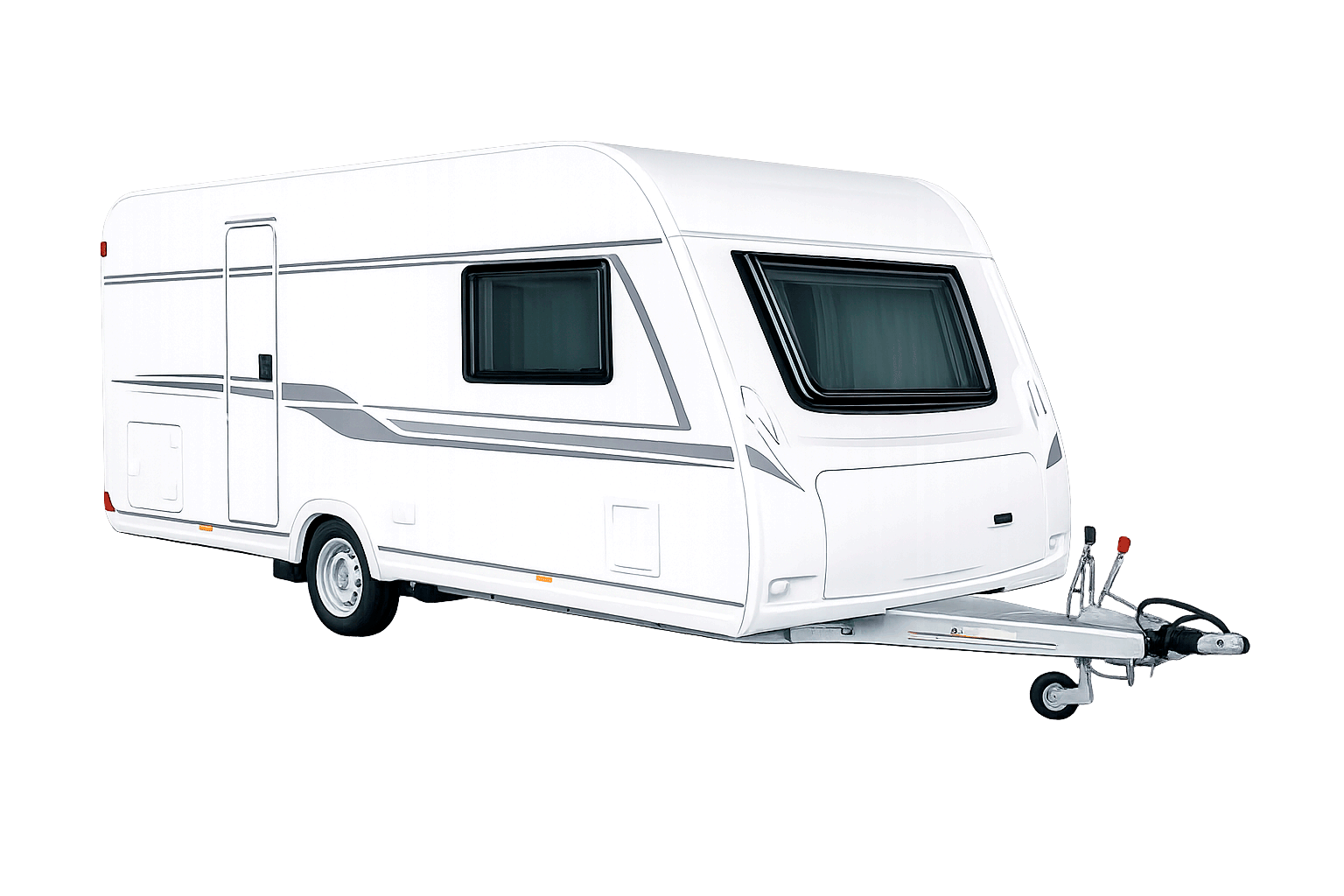 Asuntovaunu perävaununa, jota vedetään B96-ajokortilla sallitussa ajoneuvoyhdistelmässä