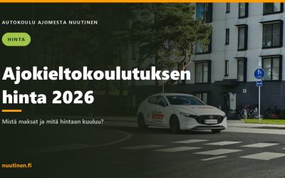 Ajokieltokoulutuksen hinta 2026 – mistä maksat?