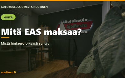 EAS-koulutuksen hinta 2026 – mitä maksat ja mistä oikeasti maksat