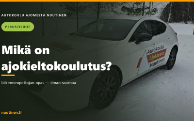 Mikä on ajokieltokoulutus? Liikenneopettajan opas