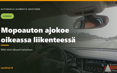 Mopoauton ajokoe – mitä siinä oikeasti katsotaan